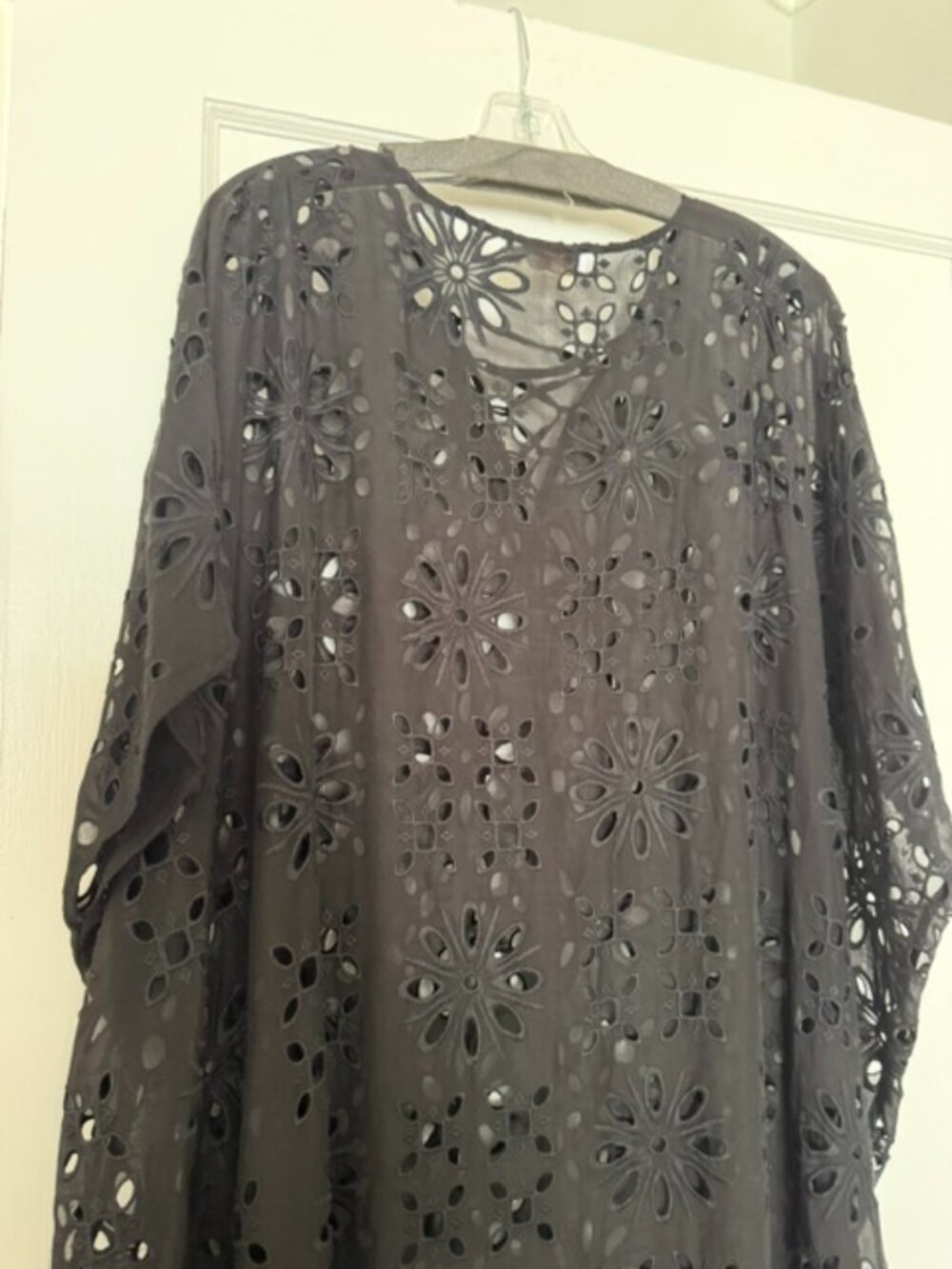 Johnny Was Black Caftan